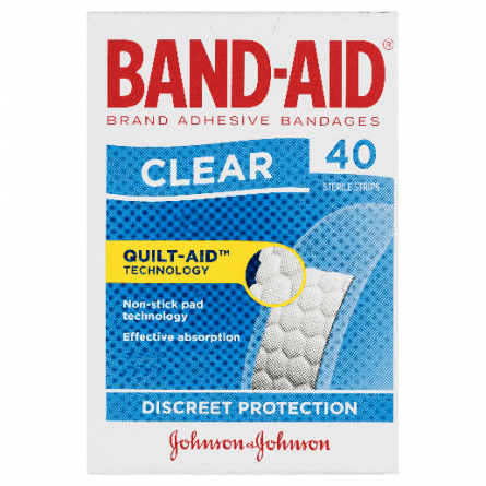 Band-Aid Clear Strips 40 pk - 9300607171815 are sold at Cincotta Discount Chemist. Buy online or shop in-store.