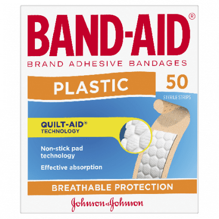 Band-Aid Plastic Strips 50 pk - 9300607171433 are sold at Cincotta Discount Chemist. Buy online or shop in-store.