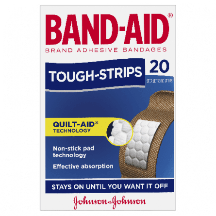Band-Aid Tough Strips Regular 20 pk - 9300607179125 are sold at Cincotta Discount Chemist. Buy online or shop in-store.