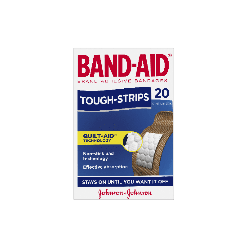 Band-Aid Tough Strips Regular 20 pk - 9300607179125 are sold at Cincotta Discount Chemist. Buy online or shop in-store.