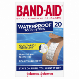 Band-Aid Waterproof Tough Strips 20 pack - 9300607179453 are sold at Cincotta Discount Chemist. Buy online or shop in-store.