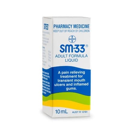 SM33 Liquid 10mL - 93369374 are sold at Cincotta Discount Chemist. Buy online or shop in-store.