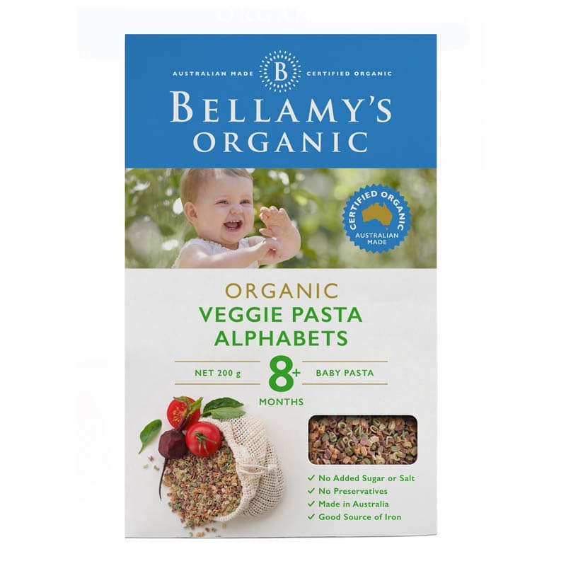 Bellamys Vegie Alphabet Pasta 200G - 9332045000860 are sold at Cincotta Discount Chemist. Buy online or shop in-store.