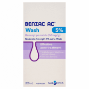 Benzac AC Wash 5% 200mL - 9318637072293 are sold at Cincotta Discount Chemist. Buy online or shop in-store.
