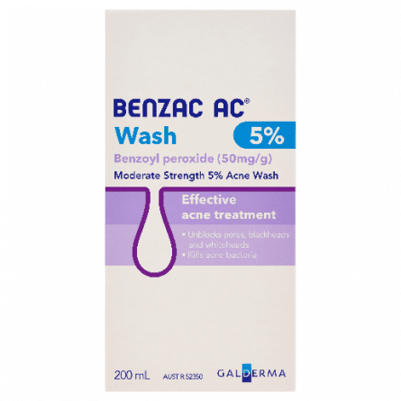 Benzac AC Wash 5% 200mL - 9318637072293 are sold at Cincotta Discount Chemist. Buy online or shop in-store.
