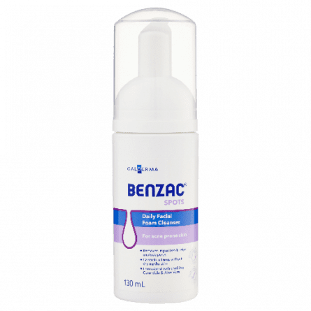 Benzac Daily Facial Foam Cleanser 130mL - 9318637042791 are sold at Cincotta Discount Chemist. Buy online or shop in-store.