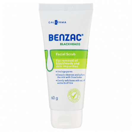 Benzac Blackheads Scrub 60g - 9318637043279 are sold at Cincotta Discount Chemist. Buy online or shop in-store.