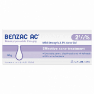Benzac AC Gel 2.5% 60g - 9318637044078 are sold at Cincotta Discount Chemist. Buy online or shop in-store.