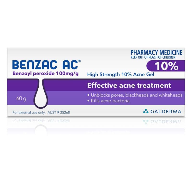 Benzac AC Gel 10.0%  60g - 9318637044092 are sold at Cincotta Discount Chemist. Buy online or shop in-store.