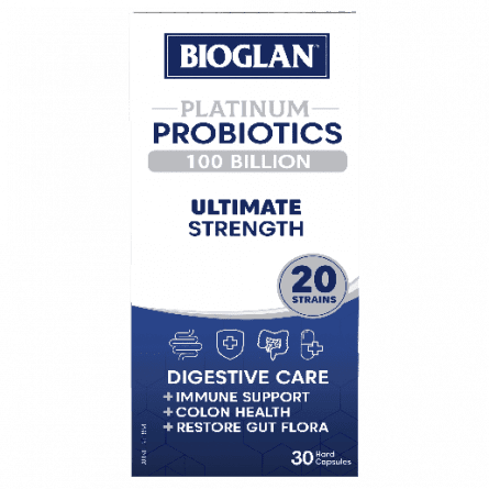 Bioglan Platinum Probiotics 100B Caps 30 - 9323503027772 are sold at Cincotta Discount Chemist. Buy online or shop in-store.