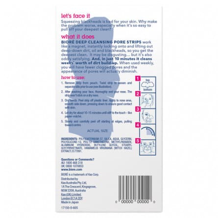 Biore Pore Strips Original 6pk - 9335782000018 are sold at Cincotta Discount Chemist. Buy online or shop in-store.
