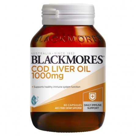 Blackmores Cod Liver Oil 1000mg 80 Capsules - 9300807004685 are sold at Cincotta Discount Chemist. Buy online or shop in-store.