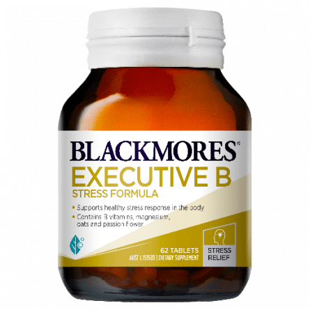 Blackmores Executive B Stress 62 Tablets - 93222808 are sold at Cincotta Discount Chemist. Buy online or shop in-store.