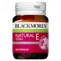 Blackmores Vitamin E 250IU Capsules 50