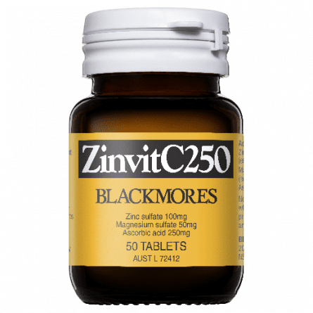 Blackmores Zinvit C 250mg 50 Tablets - 93460866 are sold at Cincotta Discount Chemist. Buy online or shop in-store.