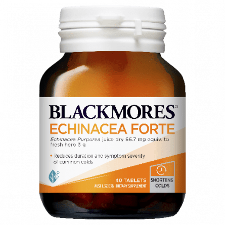 Blackmores Echinacea Forte 3000 40 Tablets - 93558846 are sold at Cincotta Discount Chemist. Buy online or shop in-store.