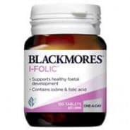 Blackmores I-Folic 150 Tablets - 93548342 are sold at Cincotta Discount Chemist. Buy online or shop in-store.