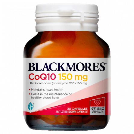 Blackmores CoQ10 150mg 30 Capsules - 93894944 are sold at Cincotta Discount Chemist. Buy online or shop in-store.