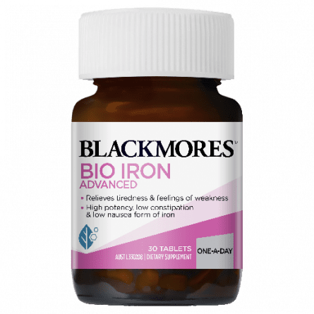 Blackmores Bio Iron Advanced 30 Capsules - 93556828 are sold at Cincotta Discount Chemist. Buy online or shop in-store.