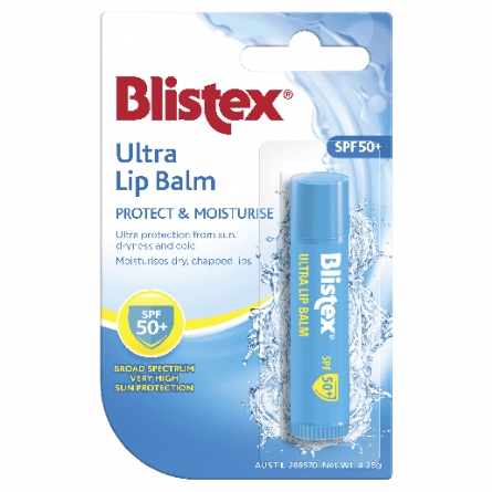 Blistex Ultra Lip Balm SPF50+ 4.25g - 9313501031130 are sold at Cincotta Discount Chemist. Buy online or shop in-store.