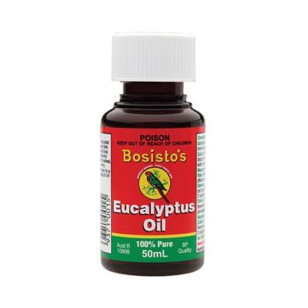 Bosistos Eucalyptus Oil 50mL - 93710015 are sold at Cincotta Discount Chemist. Buy online or shop in-store.