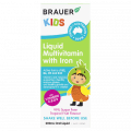 Brauer Kids Multivitamin with Iron 200mL