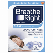 Breathe Right Nasal Strip Clear Large 10 - 9300673871916 are sold at Cincotta Discount Chemist. Buy online or shop in-store.