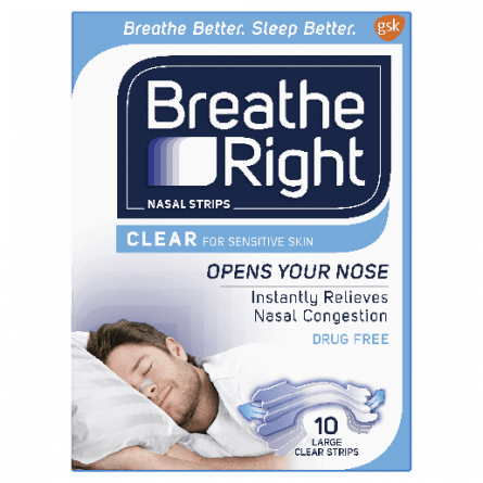 Breathe Right Nasal Strip Clear Large 10 - 9300673871916 are sold at Cincotta Discount Chemist. Buy online or shop in-store.