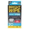 Brightwipe AntiFog Lens Wipe 20 pack