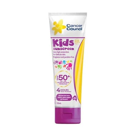 Cancer Council Sunscreen Kids SPF50+ 110mL - 9321299102314 are sold at Cincotta Discount Chemist. Buy online or shop in-store.