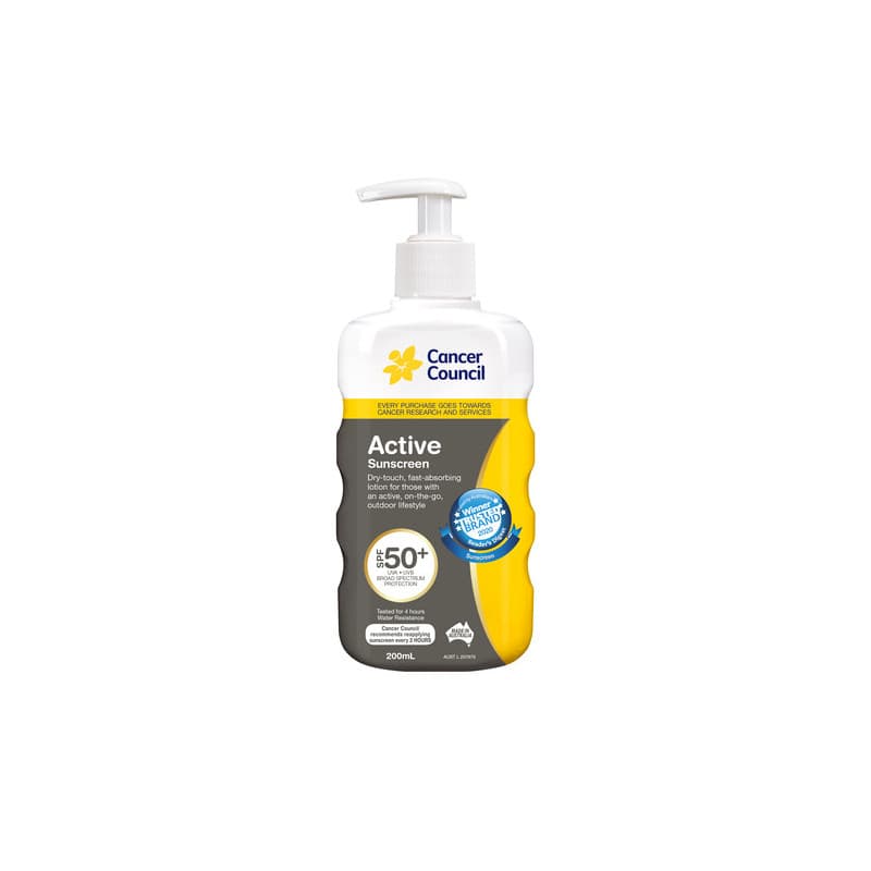 Cancer Council Active Spray SPF50+ 200mL - 9321299400151 are sold at Cincotta Discount Chemist. Buy online or shop in-store.