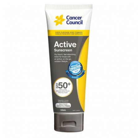 Cancer Council Active Tube SPF50+ 110mL - 9321299102277 are sold at Cincotta Discount Chemist. Buy online or shop in-store.