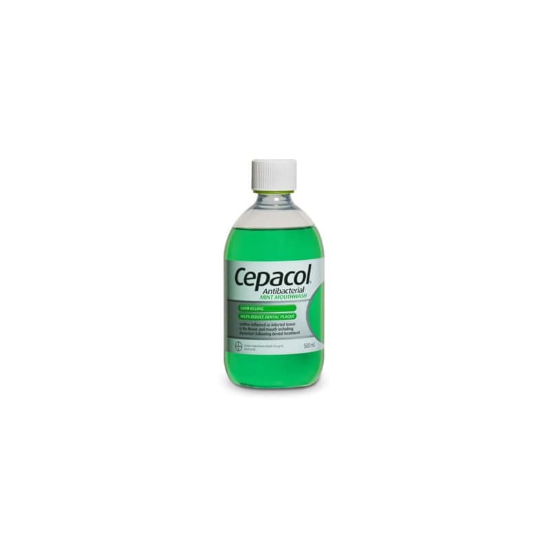 Cepacol Mint Mouthwash 500mL - 9310160813510 are sold at Cincotta Discount Chemist. Buy online or shop in-store.
