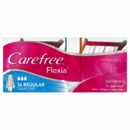 Carefree Flexia Tampons Reg 16 - 9300607516708 are sold at Cincotta Discount Chemist. Buy online or shop in-store.