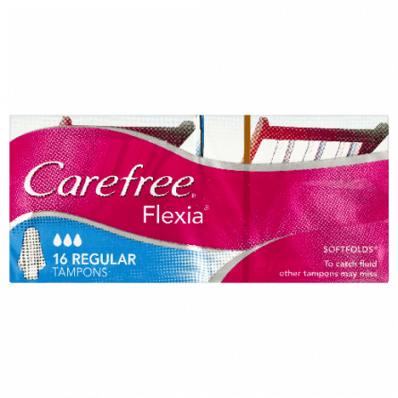 Carefree Flexia Tampons Reg 16 - 9300607516708 are sold at Cincotta Discount Chemist. Buy online or shop in-store.