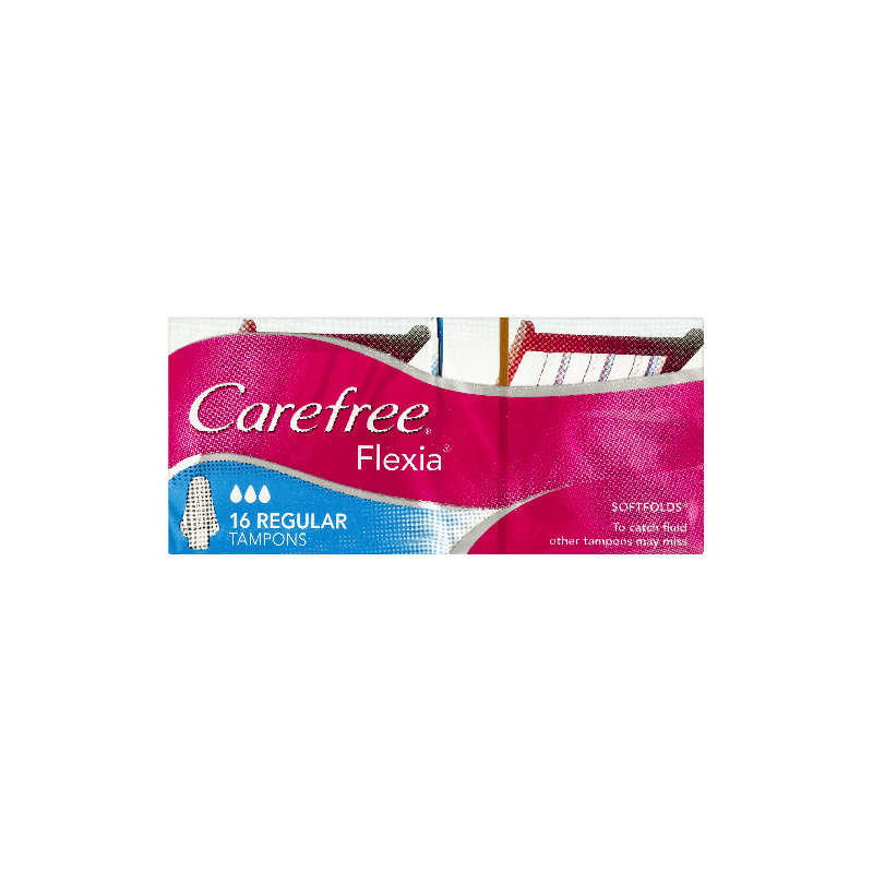 Carefree Flexia Tampons Reg 16 - 9300607516708 are sold at Cincotta Discount Chemist. Buy online or shop in-store.