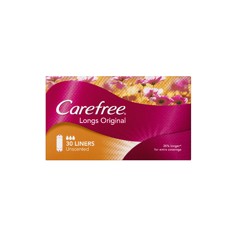 Carefree Liner 3D Longs Original 30 Pack - 9300607540987 are sold at Cincotta Discount Chemist. Buy online or shop in-store.