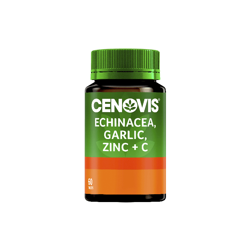 Cenovis Echinacea Garlic Zinc C 60 Tablets - 9300705031455 are sold at Cincotta Discount Chemist. Buy online or shop in-store.