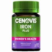 Cenovis Iron Plus 80 Tablets - 9300705605441 are sold at Cincotta Discount Chemist. Buy online or shop in-store.