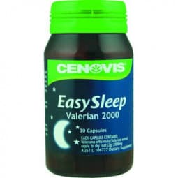 Cenovis Easysleep Valerian 200mg Capsules 30 - 9300705602574 are sold at Cincotta Discount Chemist. Buy online or shop in-store.