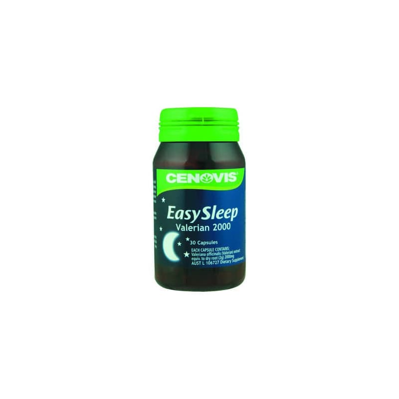 Cenovis Easysleep Valerian 200mg Capsules 30 - 9300705602574 are sold at Cincotta Discount Chemist. Buy online or shop in-store.