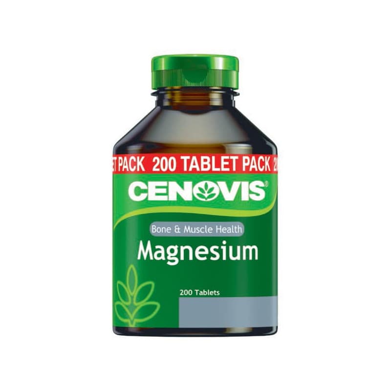 Cenovis Magnesium 200 Tablets - 9300705603706 are sold at Cincotta Discount Chemist. Buy online or shop in-store.
