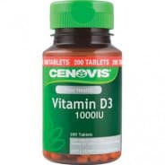Cenovis Vitamin D3 200 Tablets - 9300705603935 are sold at Cincotta Discount Chemist. Buy online or shop in-store.