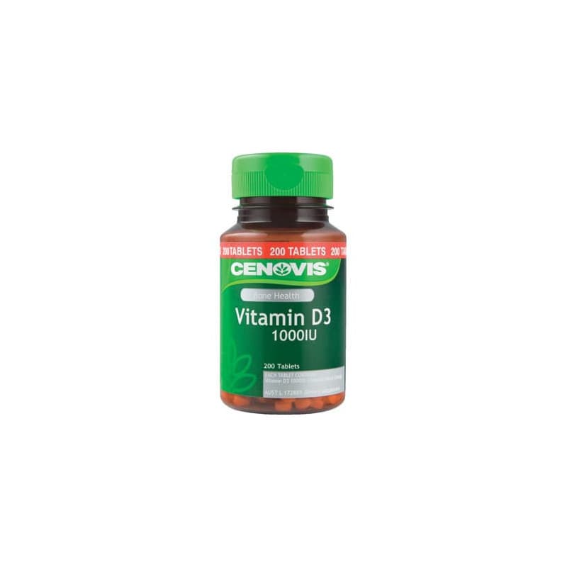 Cenovis Vitamin D3 200 Tablets - 9300705603935 are sold at Cincotta Discount Chemist. Buy online or shop in-store.