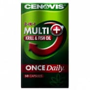 Cenovis Once Daily Multi + Krill 50 Capsules - 9300705604529 are sold at Cincotta Discount Chemist. Buy online or shop in-store.