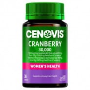 Cenovis Cranberry 30000mg 30 Capsules - 9300705602853 are sold at Cincotta Discount Chemist. Buy online or shop in-store.