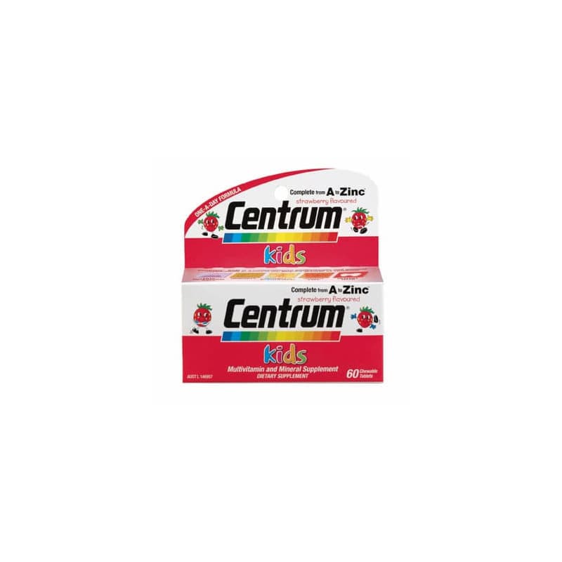 Centrum Kids Chew  60 Tablets - 9310488002092 are sold at Cincotta Discount Chemist. Buy online or shop in-store.