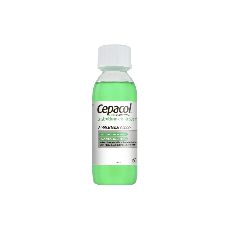 Cepacol Mint Mouthwash 150mL - 9310160813503 are sold at Cincotta Discount Chemist. Buy online or shop in-store.