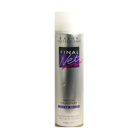 Final Net Hairspray Super Hold 400g - 9310493001738 are sold at Cincotta Discount Chemist. Buy online or shop in-store.