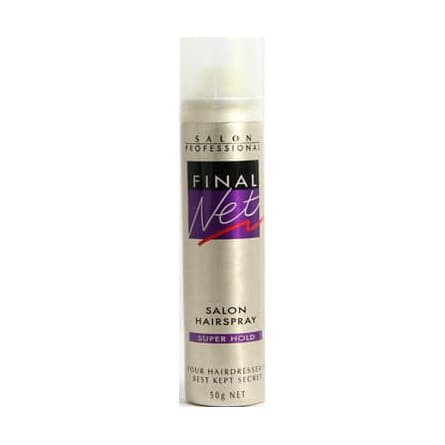 Final Net Hairspray Super Hold 50g - 9310493001714 are sold at Cincotta Discount Chemist. Buy online or shop in-store.